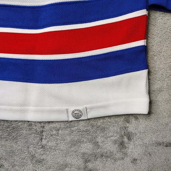 New York Rangers Adidas Jersey Size 54 White Away Spellout Authentic Primegreen - Picture 12 of 12